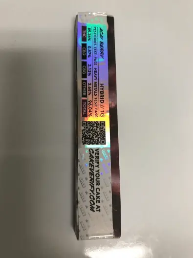 Acai Berry Cake Cartridge