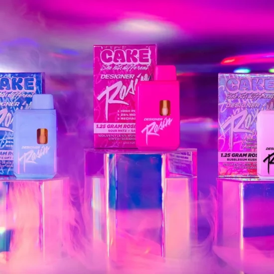 Designer Rosin Cake Disposable