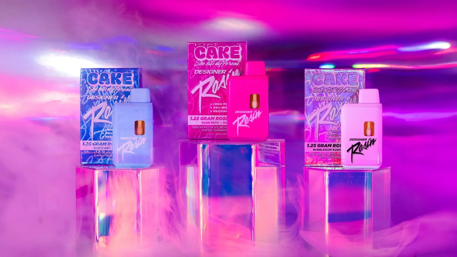 Designer Rosin Cake Disposable