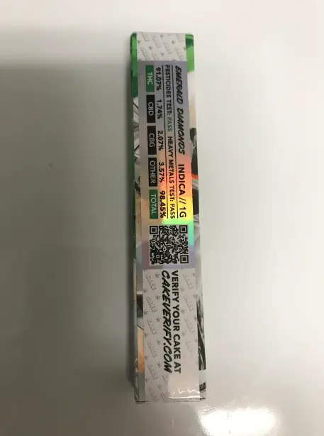 Emerald Diamonds Cake Cartridge