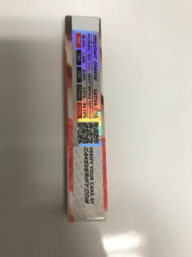 Orgasmic Orange Cake Cart