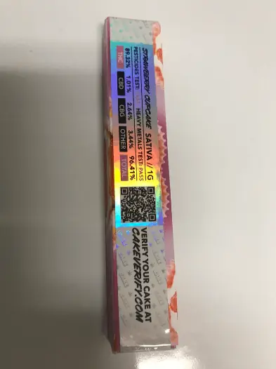 Strawberry Cupcake Cake Cart