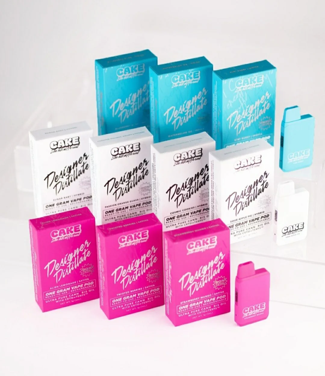 Designer Distillate Cake Disposable