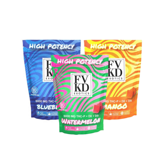 FVKD Gummies 10ct | 6,000mg