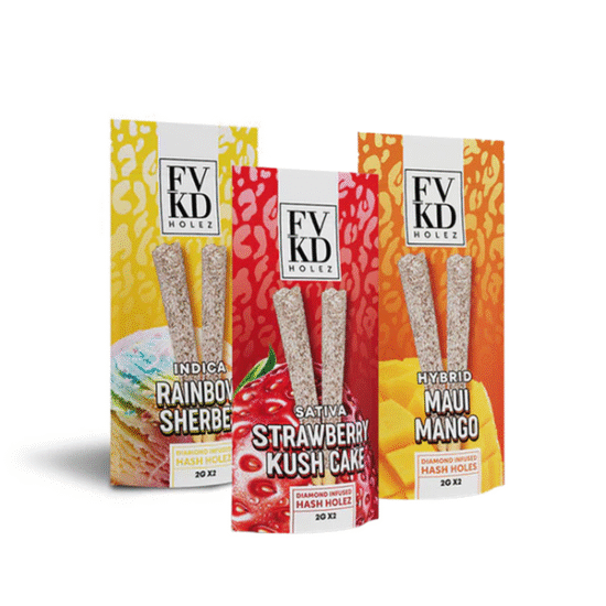 FVKD Hash Holez THCA Pre Rolls 2ct | 4g