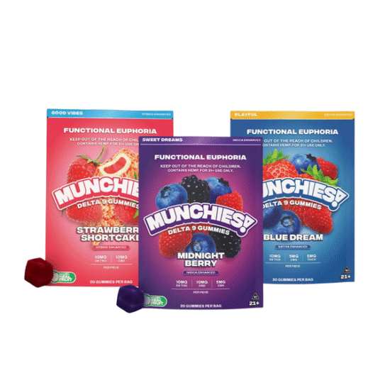 Munchies Euphoria Delta 9 Gummies